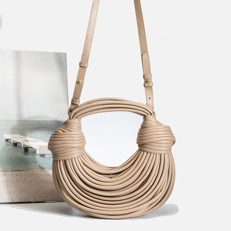 Women's Summer Niche Fashion Creative Personalized Trend Woven Women's Handbag