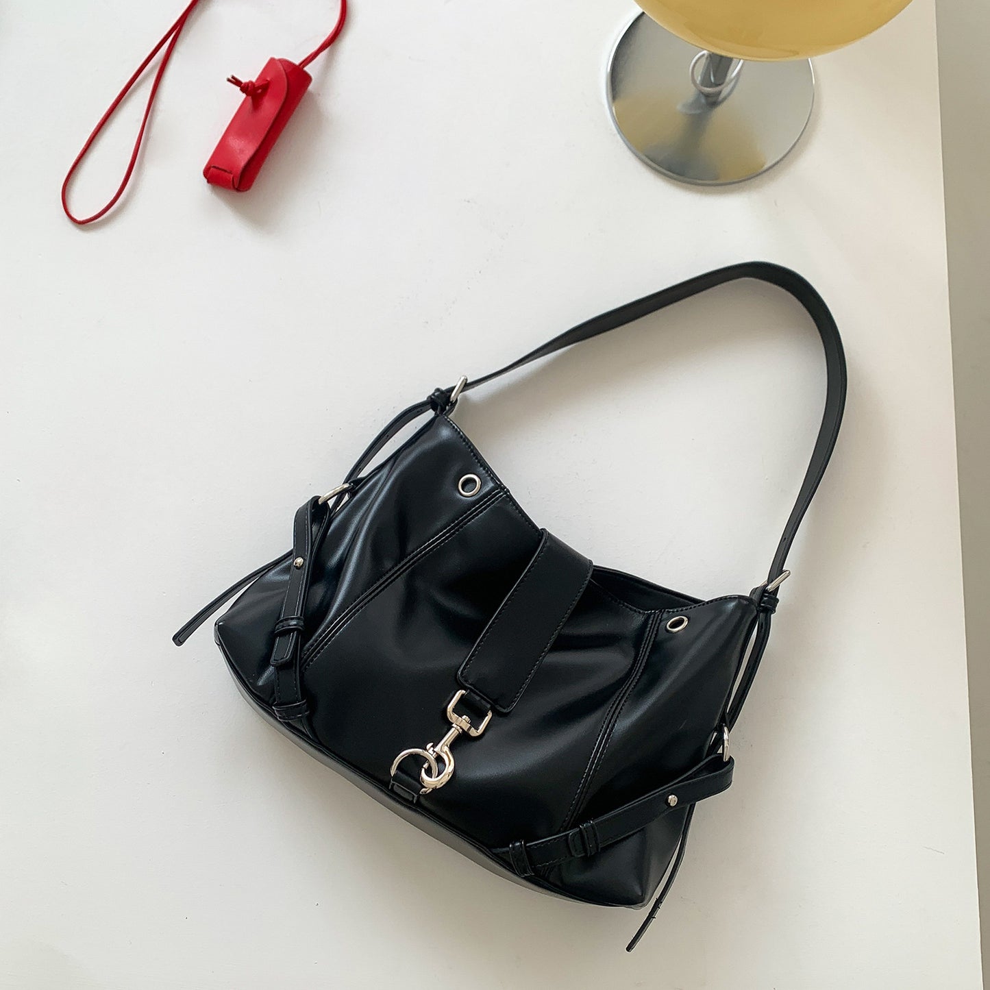 Women's Retro Style High-grade Design Fashion Soft Leather Women's Shoulder Bag