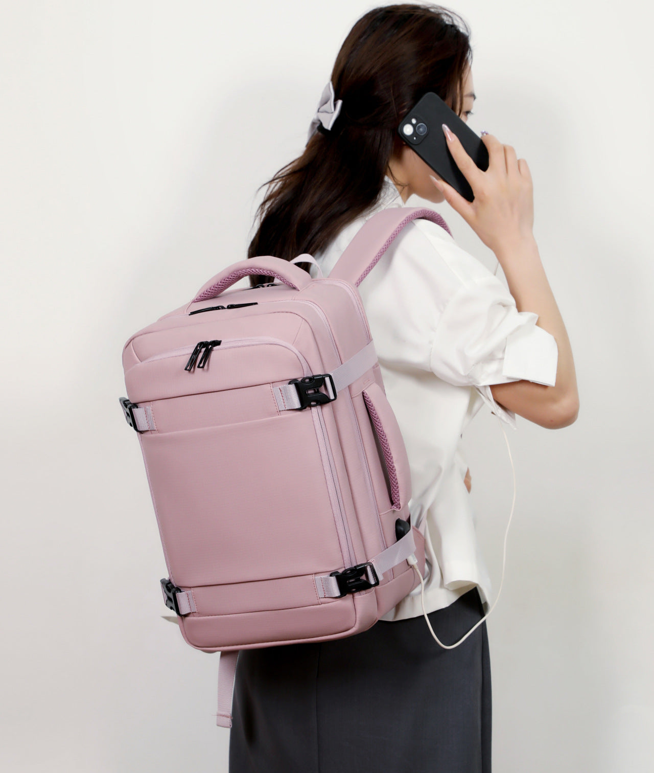Comfortable Pretty Capacity Large Waterproof Computer Business Backpack