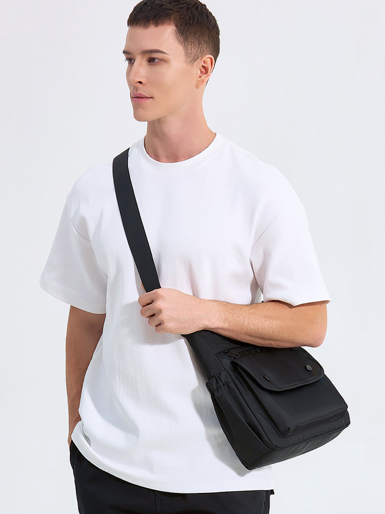 Women's & Men's Style Waterproof Nylon Commuter Large Capacity Bags