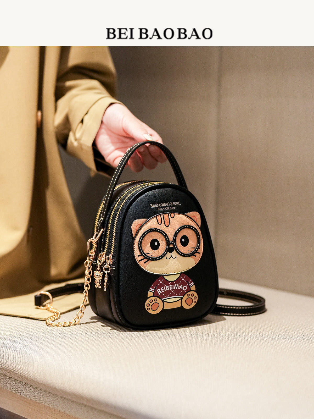 Graceful Source Mobile Practical Chain Design Bags