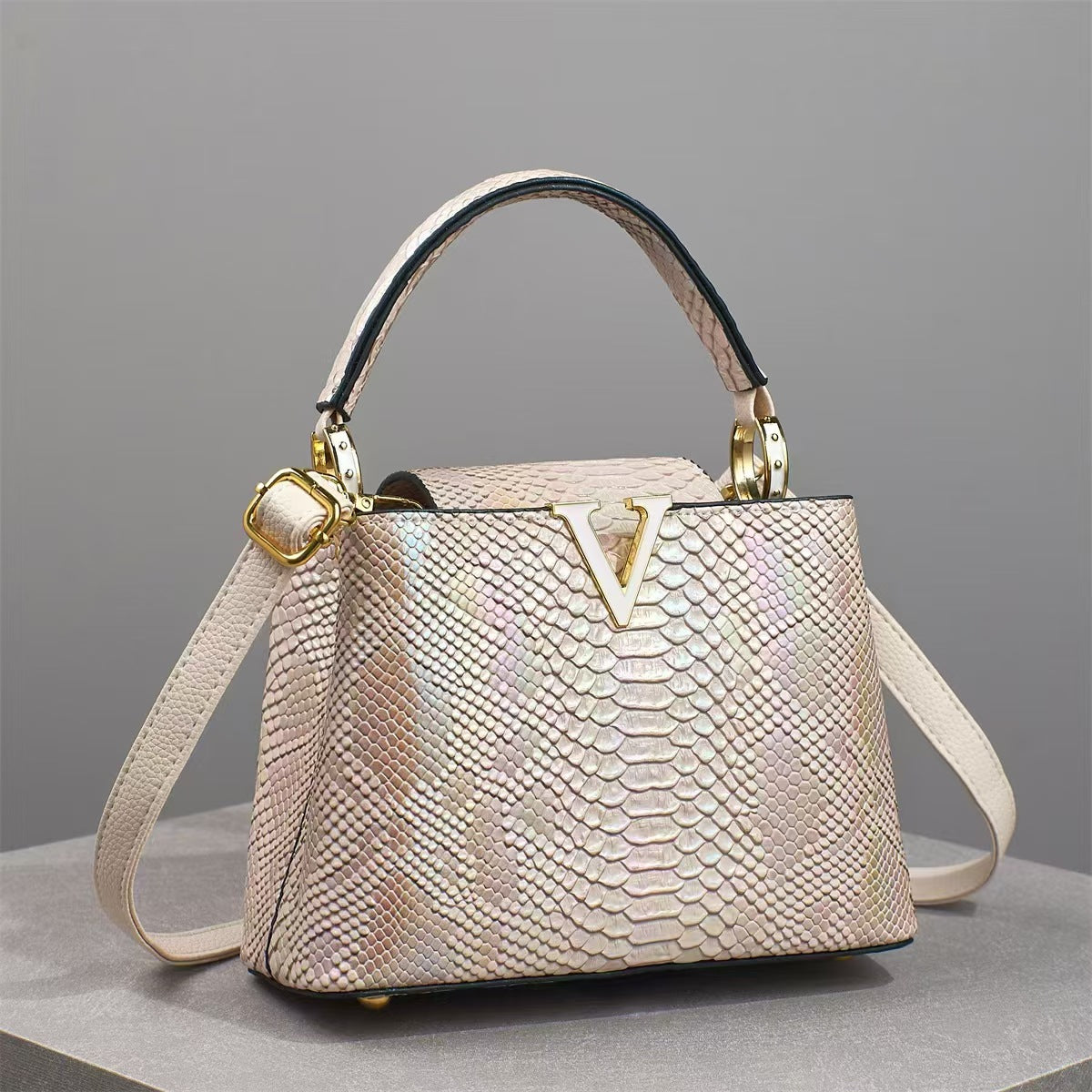 Women's Advanced Texture Commuter Portable Summer Women's Messenger Bag