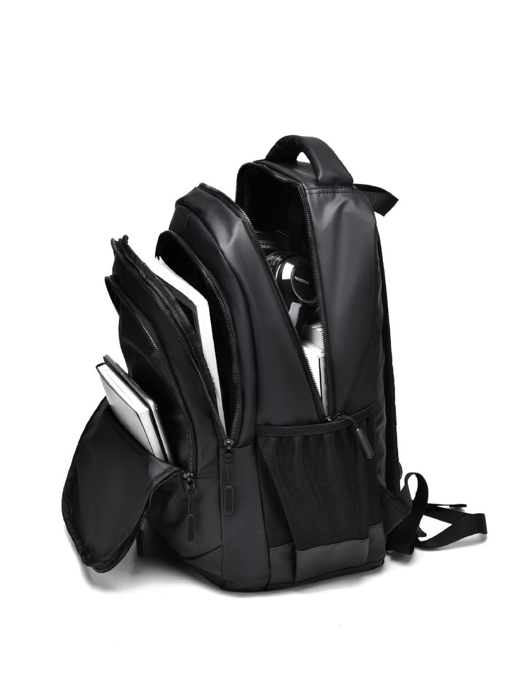 Men's High Sense Business Large Capacity Derm Commuter Backpacks