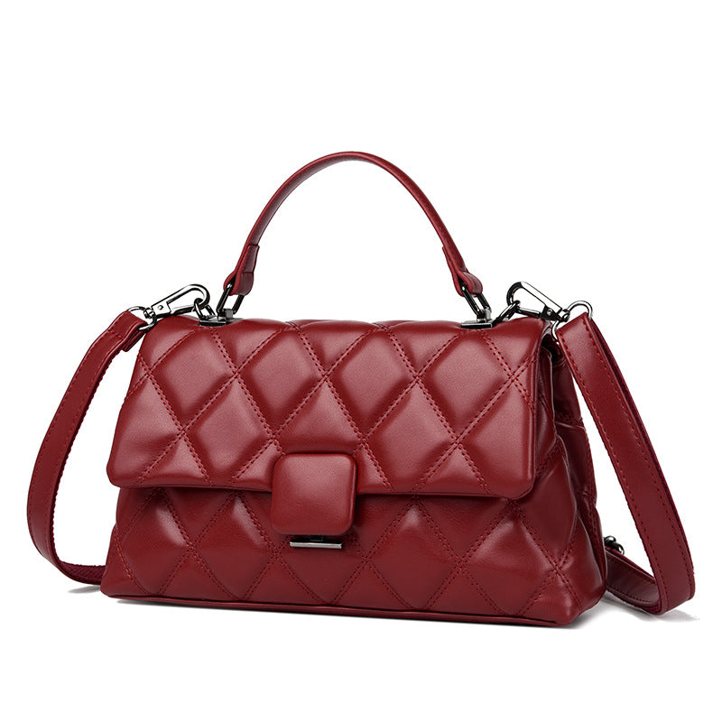 Women's Thread Fashion Simple Soft Surface Western Women's Shoulder Bag