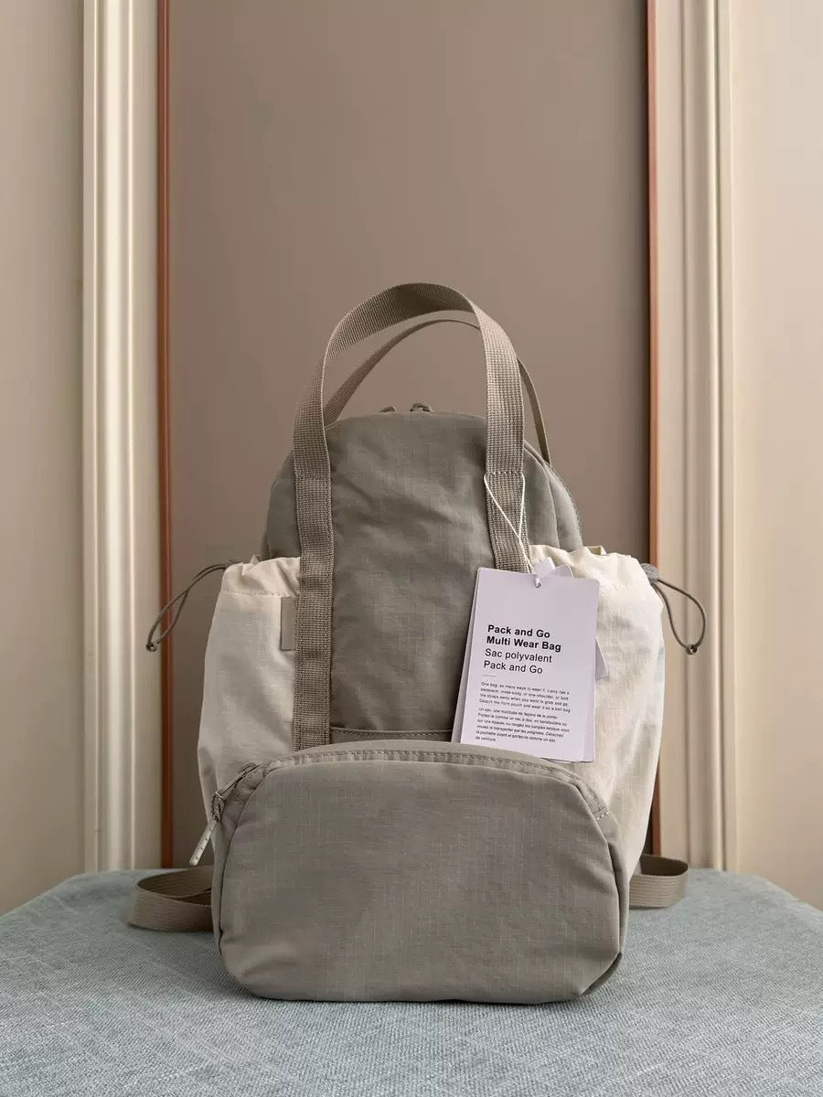 Home Lightweight Waterproof Mother Multifunctional Slanted Leisure Backpack
