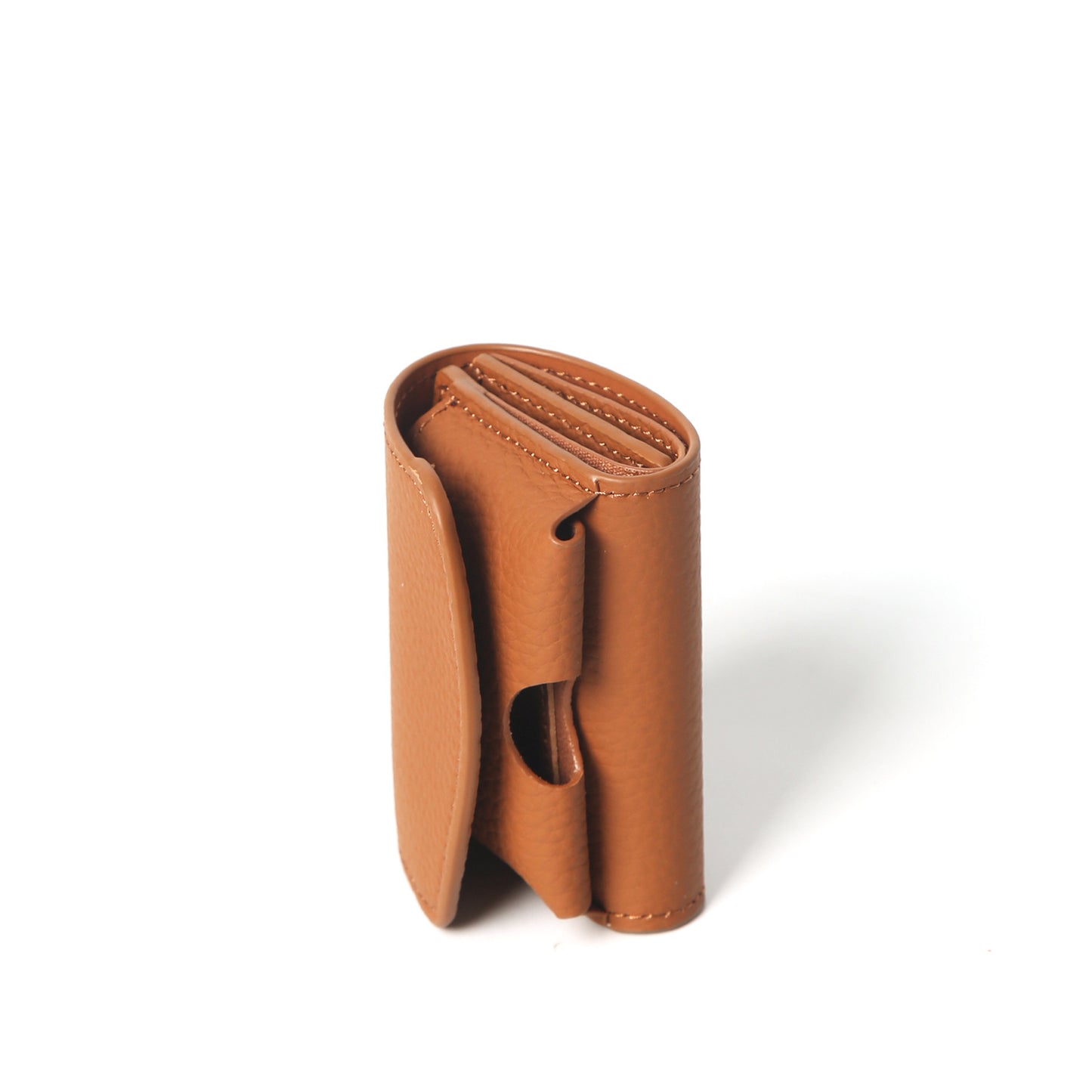 Women's & Men's Short First Layer Cowhide Mini Card Pack Card Sleeve