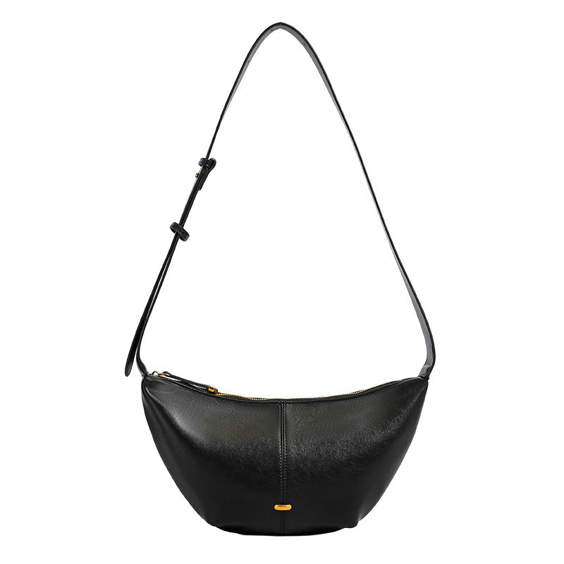 Women's Leather Dumpling High Quality Idle Style Commuter Bags