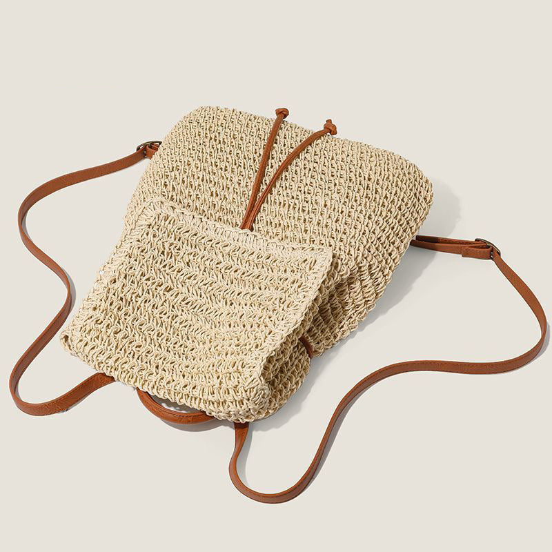 Women's Super Hot Woven Large Capacity Seaside Vacation Beach Bags