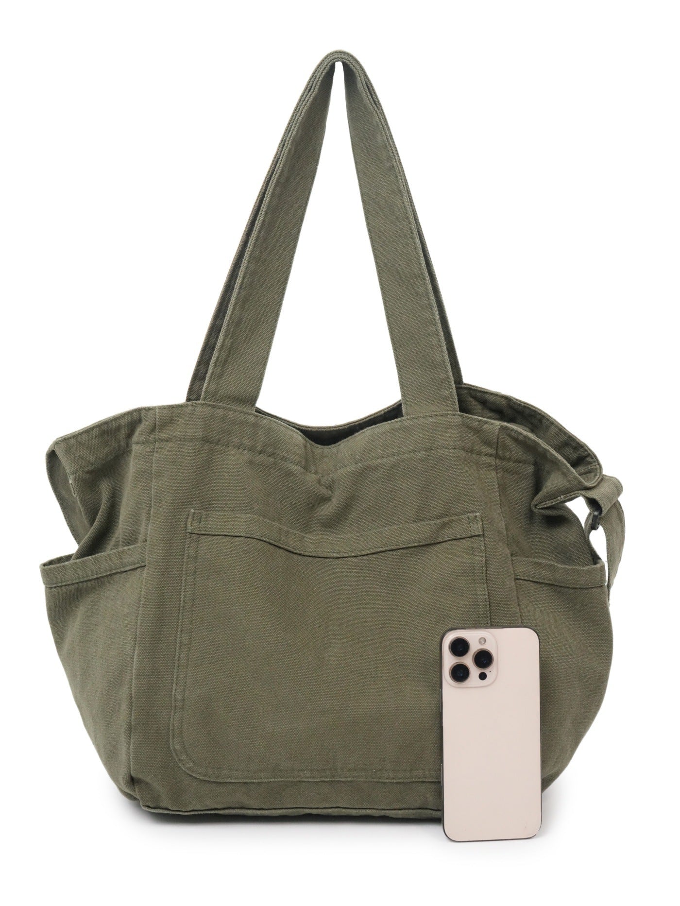 Style Canvas Female Artistic College Class Tote Bag