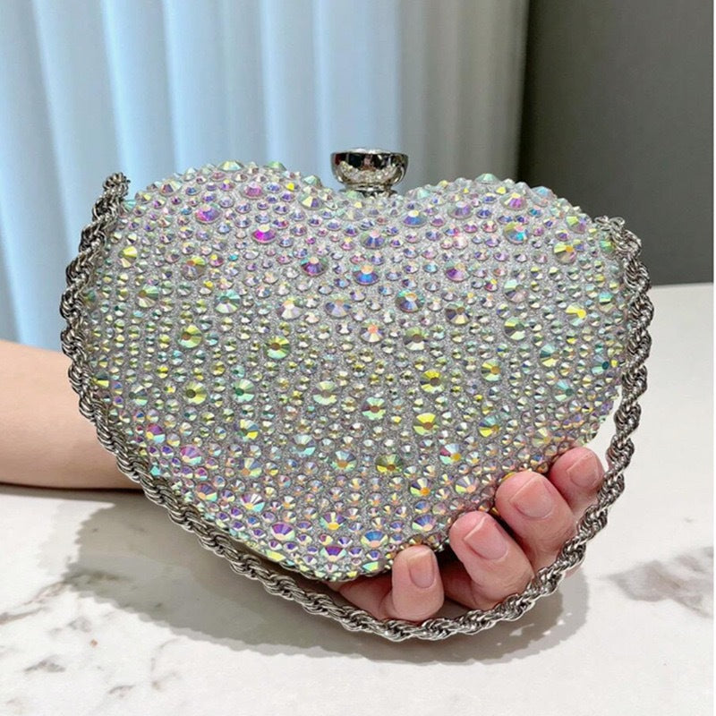 Women's Love Diamond Spring Fashion Chain Bags
