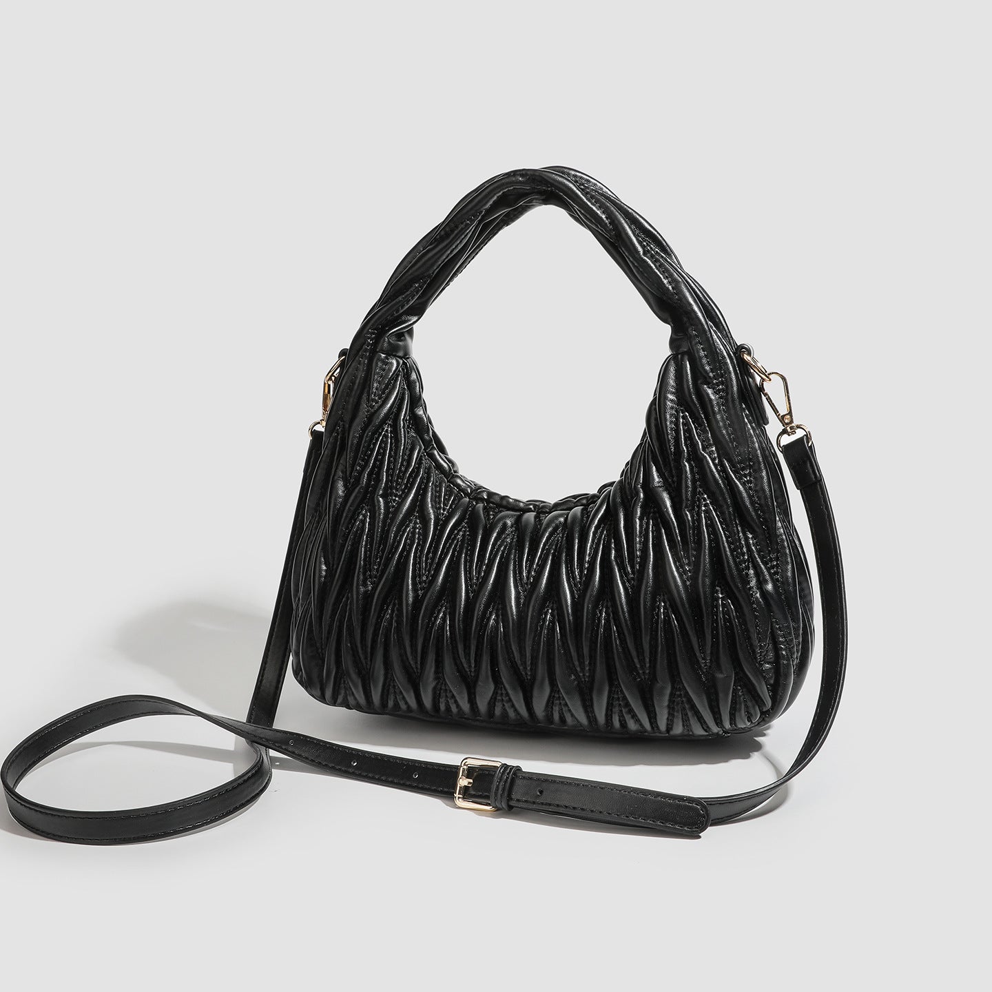 Simple Rhombus Plaid Dumpling Fashion Commuter Bags