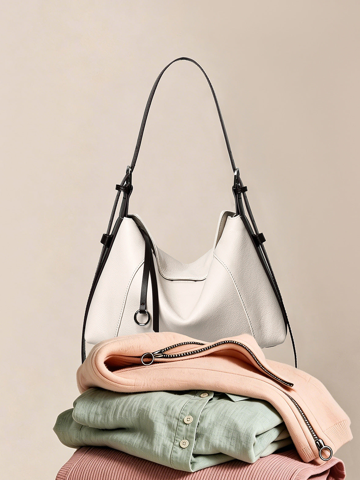 Women's Genuine Leather Design Fashion Underarm Women's Shoulder Bag