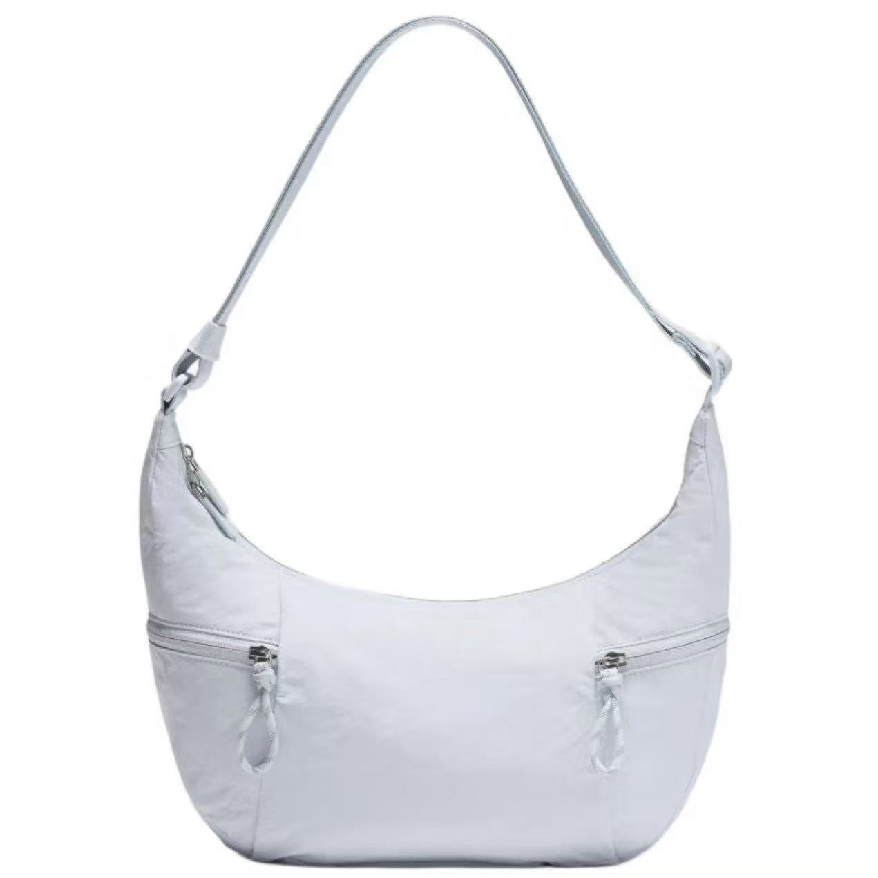 Cool Croissant Dumpling Canvas Fitness Yoga Handbags
