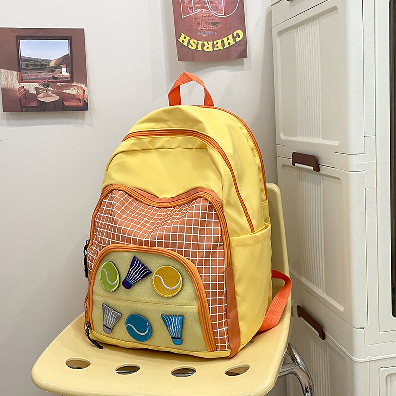 Women's & Men's Summer Junior Large Capacity Badminton Leisure Backpack