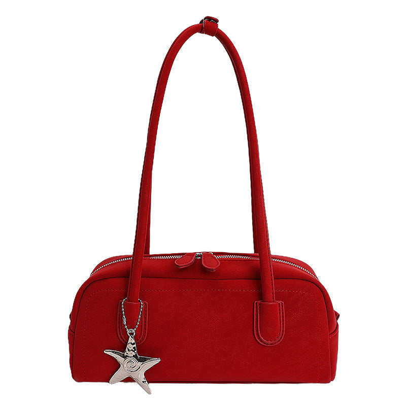 Style Western Female Large Capacity Commuting Simple Underarm Bag