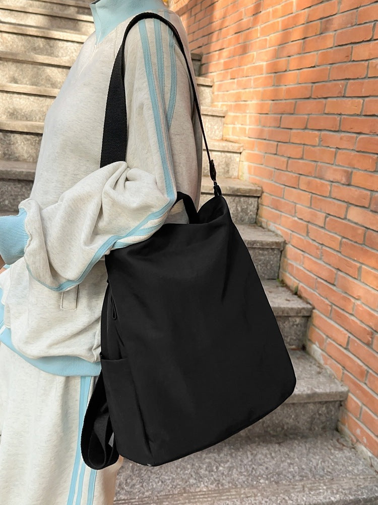 Women's Fashion Oxford Cloth Single Large Capacity Leisure Backpack