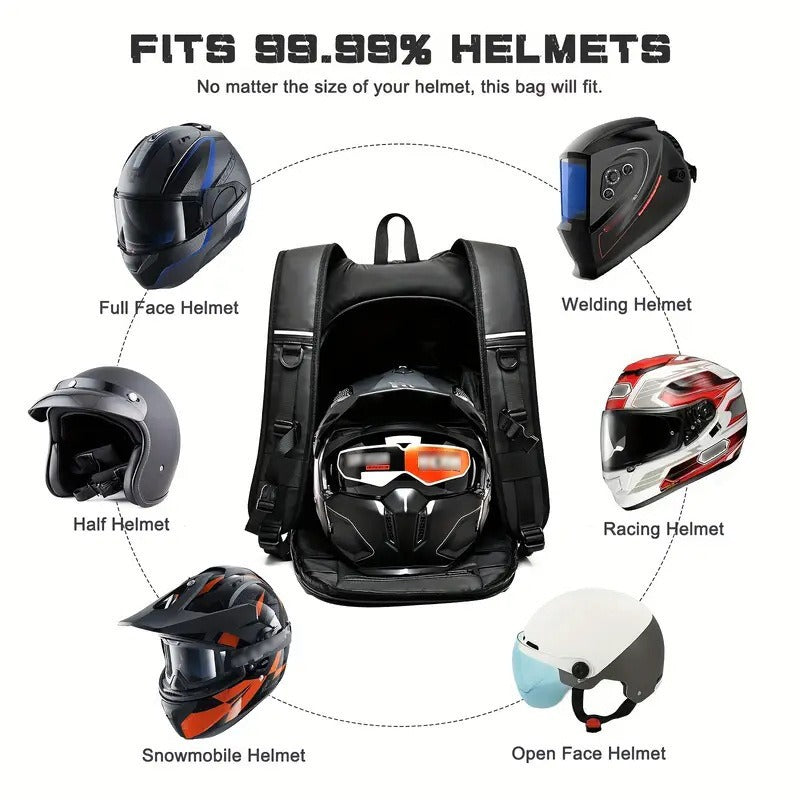 Riding Motorcycle Helmet Female Traveling Knight Waterproof Backpacks