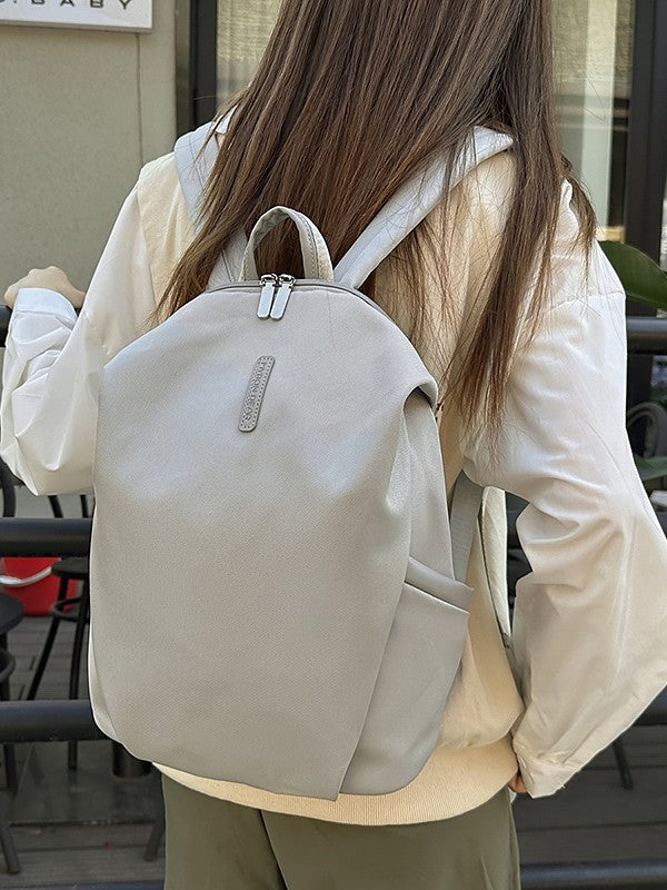 Trendy Fresh Sweet Macaron Simple Junior Leisure Backpack