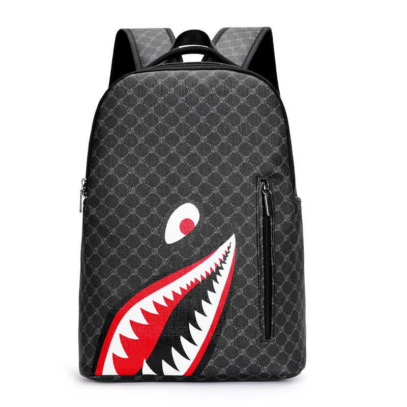 Simple Personality Fashion Male Female Class Commuter Large Leisure Backpack