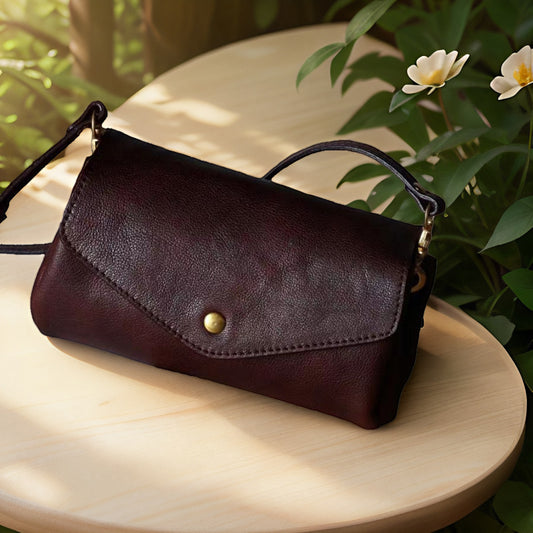Beautiful Women's Vintage Cowhide Leather Mini Women's Handbag