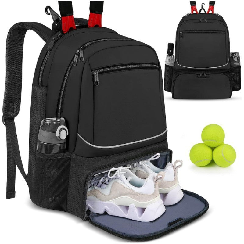 Racket Large Capacity Layered Storage Shoes Independent Leisure Backpack