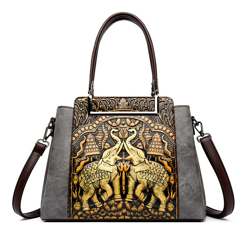 Women's High Sense Large Capacity Retro Fashion Women's Messenger Bag