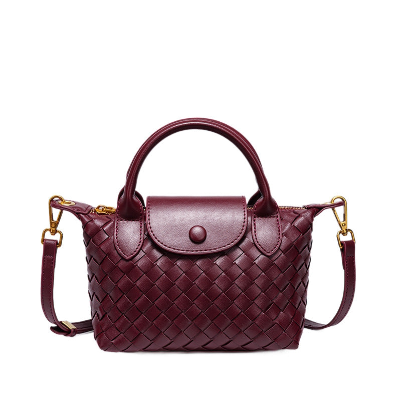 Women's Woven Fashionable High-grade Trendy Dumpling Making Bags