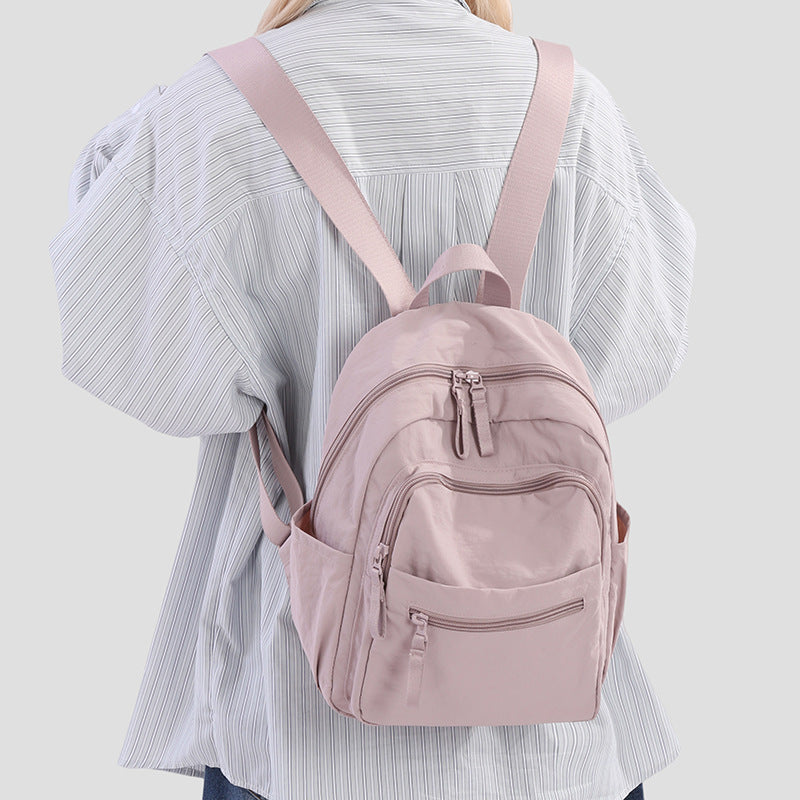 Women's Nylon Cloth Spring Lightweight Waterproof Leisure Backpack