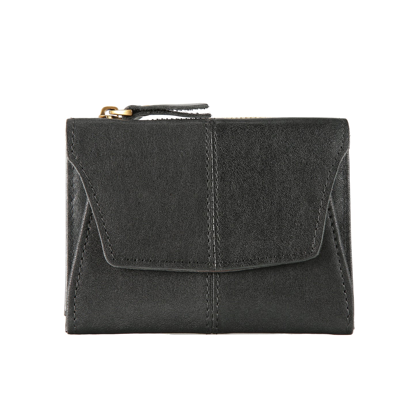Women's & Men's Portable First Layer Cowhide Mini Clutch Card Holder