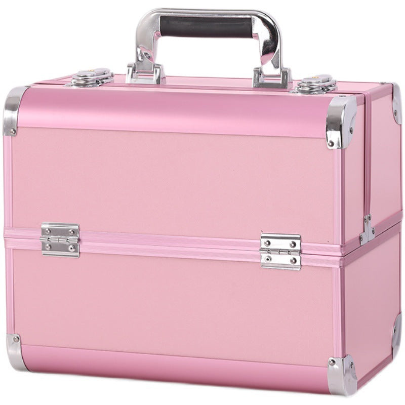 Tattoo Toolbox Large Capacity Makeup Fixing Artist Eyelash Beauty Manicure Cosmetic Case