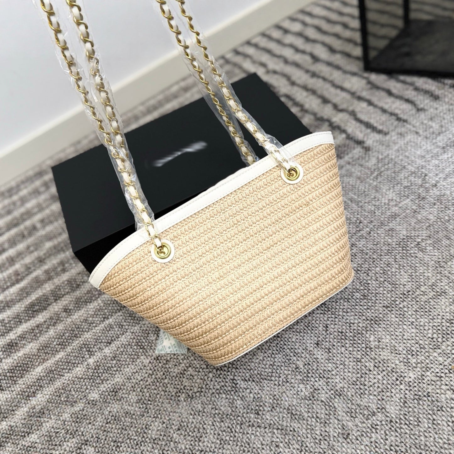 Large Capacity Summer Woven Raffia Straw Women's Shoulder Bag