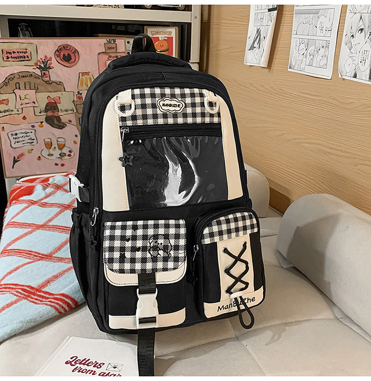 Cute Cartoon Style College Junior Lightweight Large Backpacks