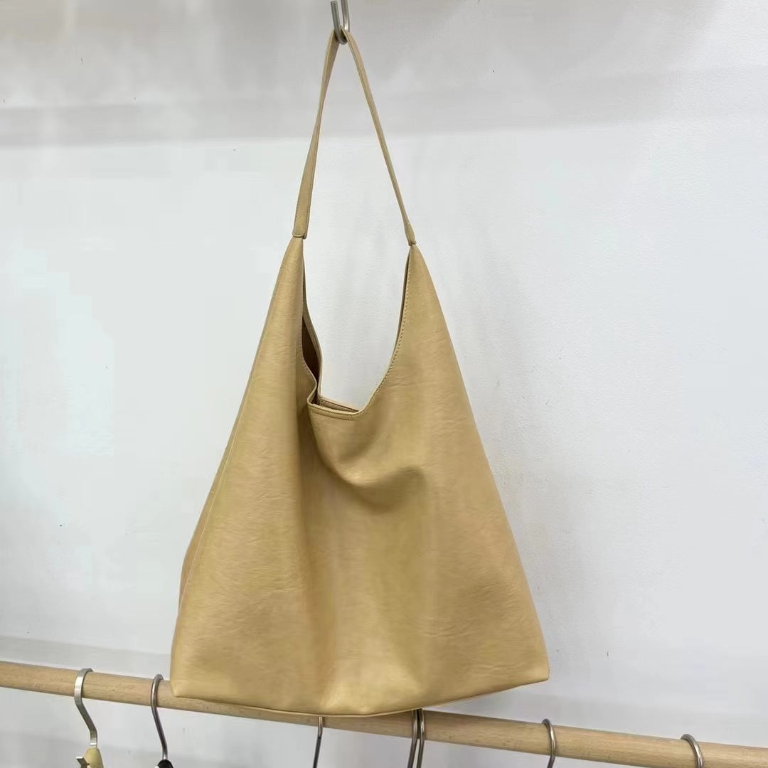 Women's Large Capacity Korean High-grade Trendy Commute Tote Bags