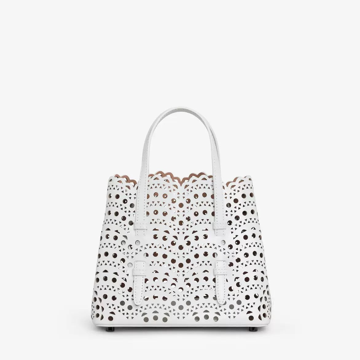 Women's Leather High-grade Niche Wave Hollow Carved Vegetable Women's Shoulder Bag