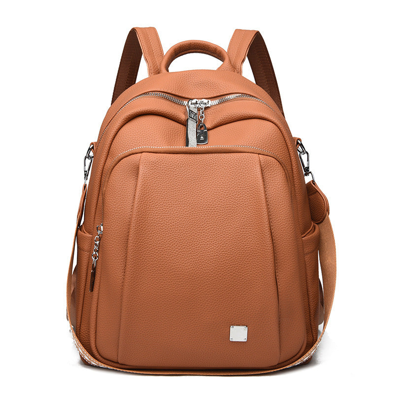 Women's Fashion Matching Simple Large Capacity Lightweight Backpacks