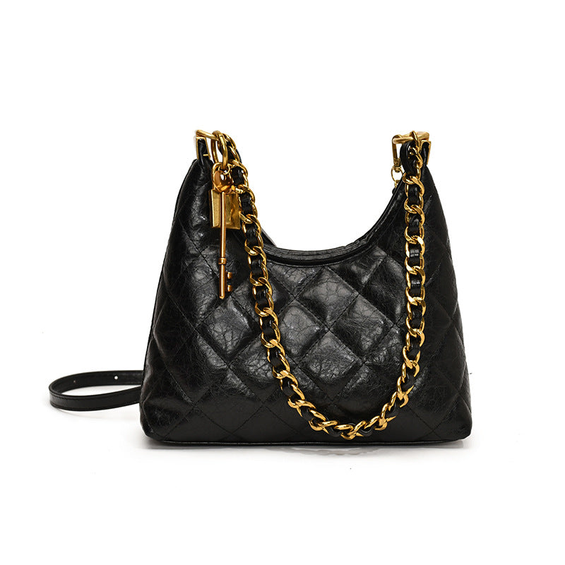 Women's Design Light Luxury Fashion Rhombus Chain Bags