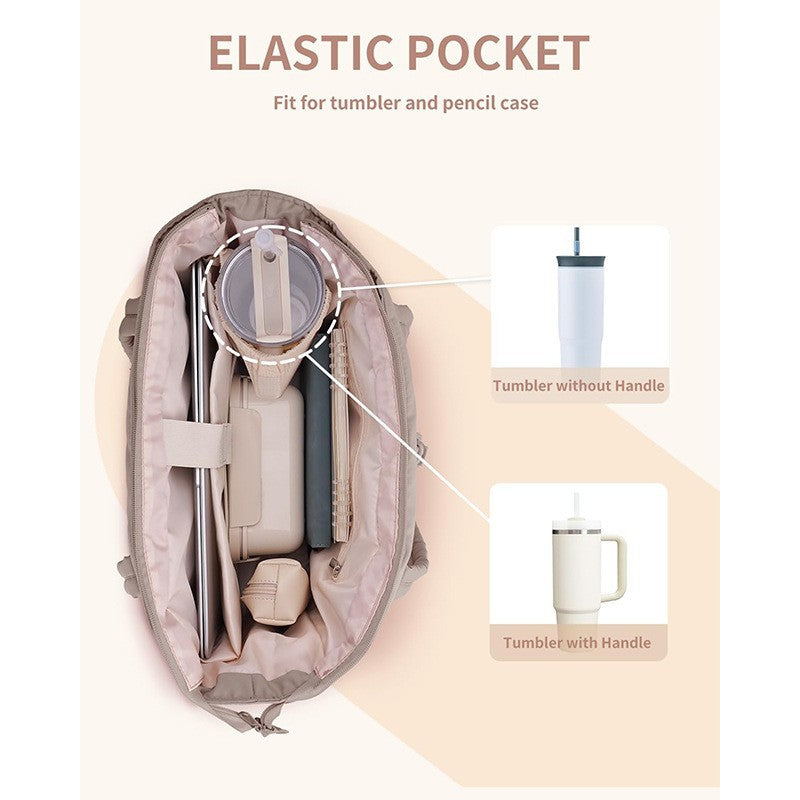 Graceful Attractive Women's Quilted Convenient Computer Shoulder Bags