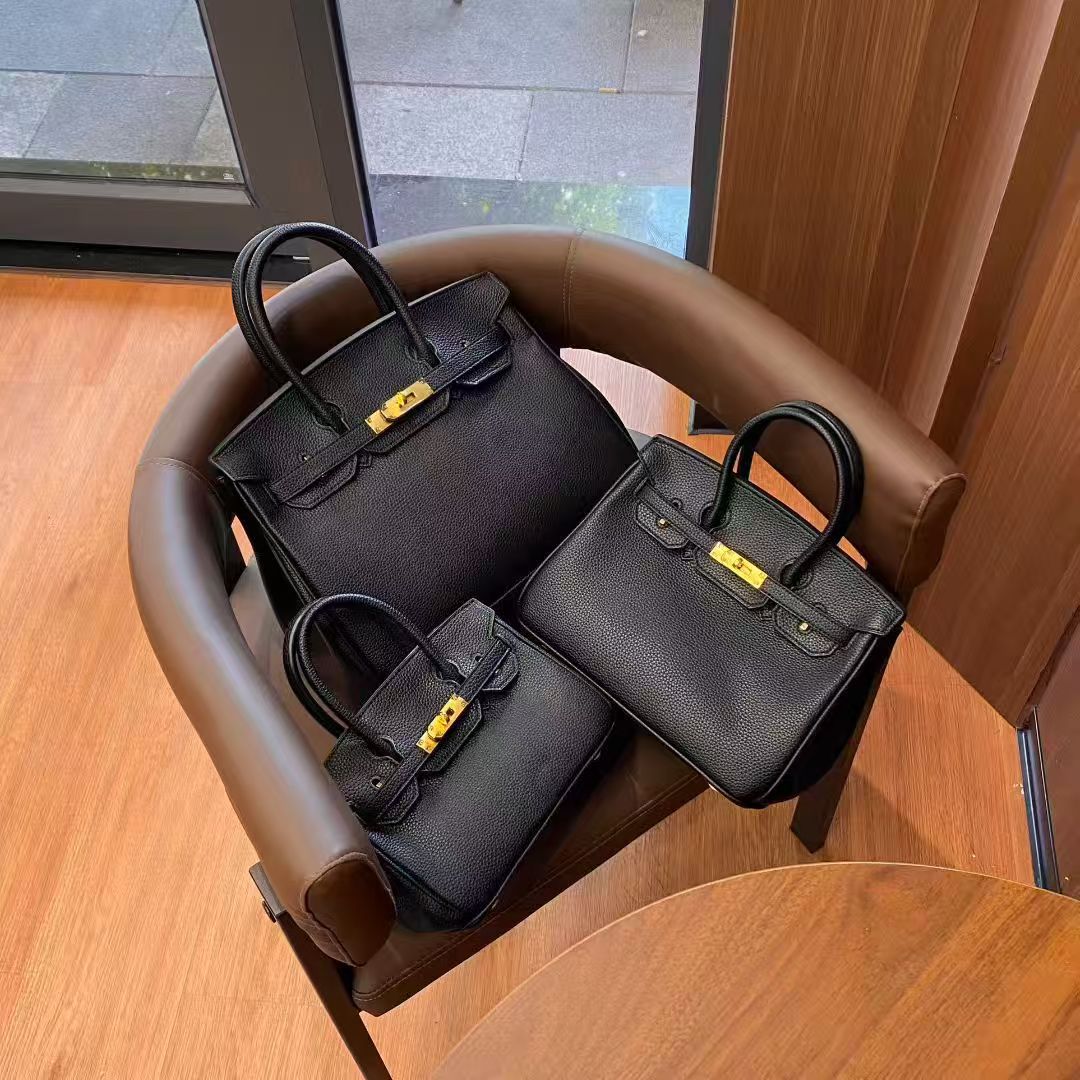 Women's Large Capacity Advanced Feeling Tong Tote Bag