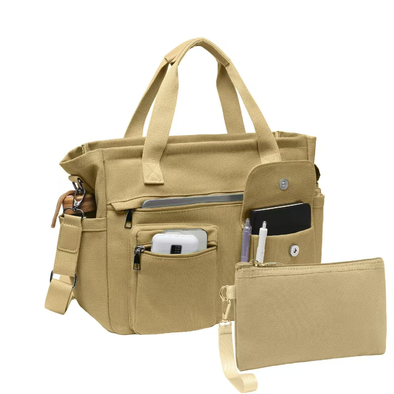 Women's Large Capacity Brief College Teacher Women's Shoulder Bag