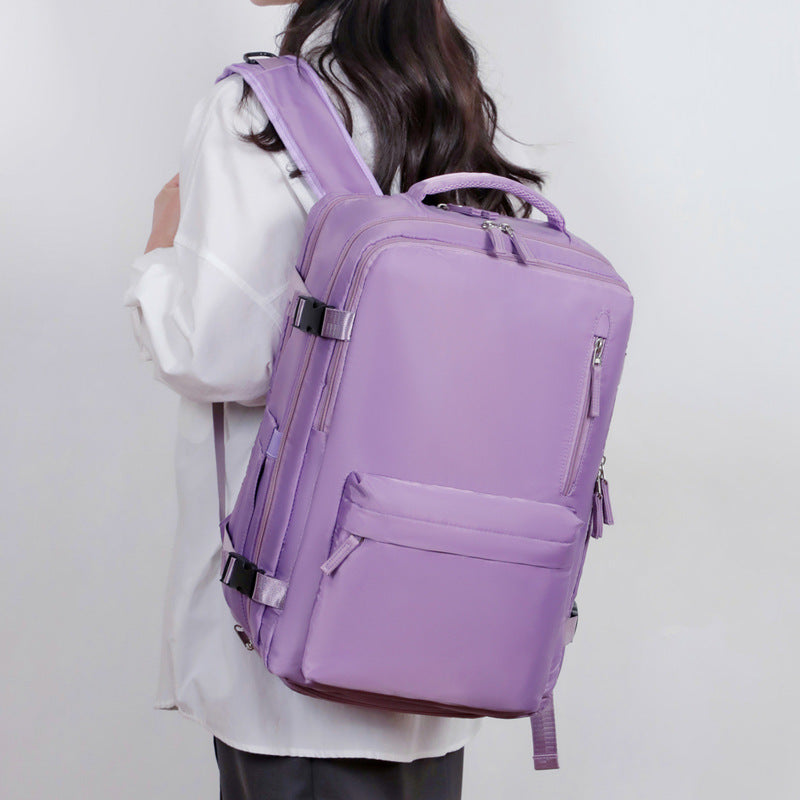 Large Capacity Expansion Leisure Multifunctional Computer Trip Lightweight Business Backpack