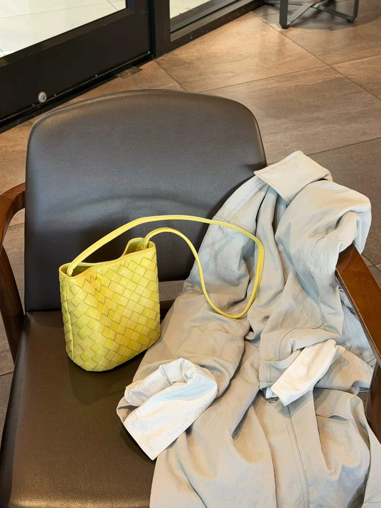 Women's Summer Sheepskin Commuter Woven Niche Women's Shoulder Bag