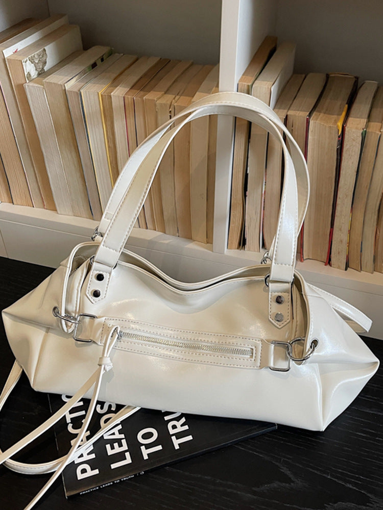 Fashion Large Capacity Commuter Spring Retro Minority Women's Shoulder Bag