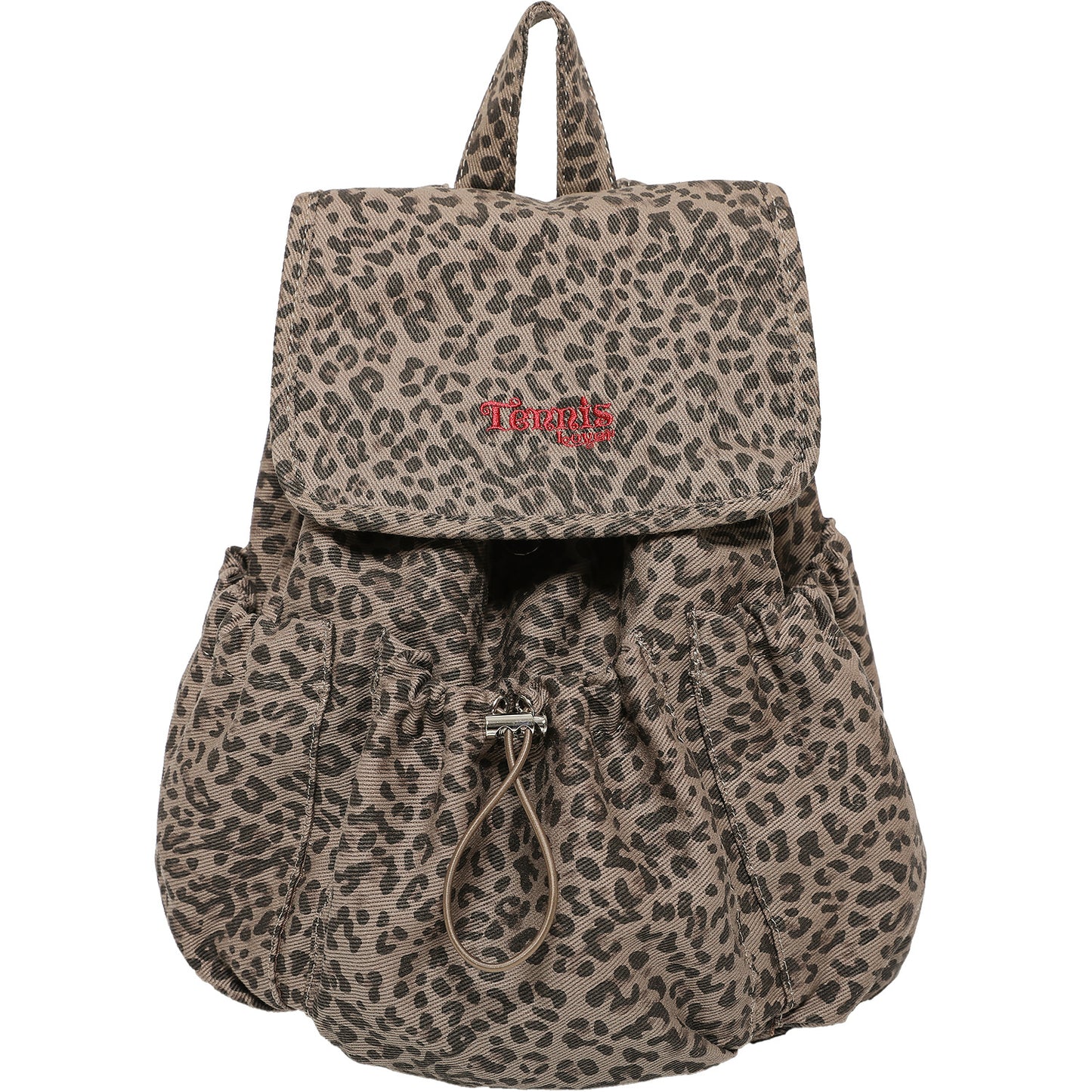 Korean Style Polka Dot Female Design Drawstring Backpacks