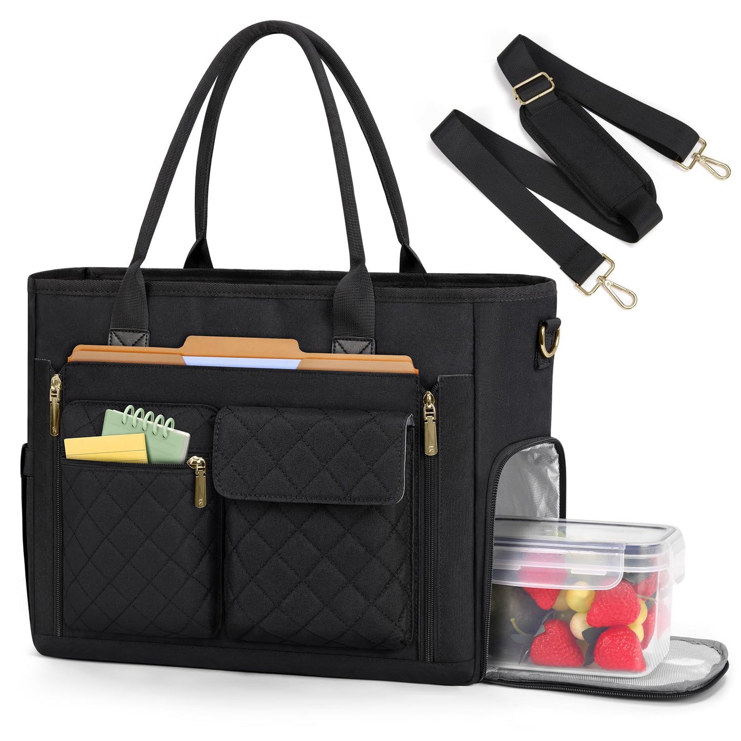 Teacher Large Capacity Pouch Professional Insulation Tote Bag