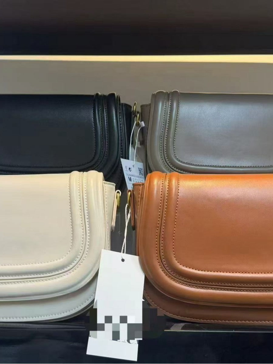Women's Home Wide Strap One Saddle For Small Square Bags