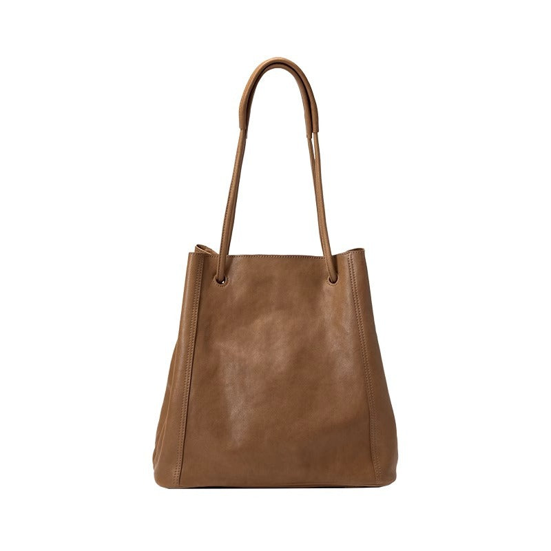 Lazy Commuter High-grade Genuine Leather Large Bags