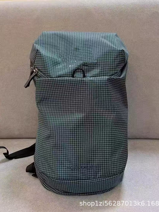Women's & Men's Plaid Large Capacity Shoulder Bags