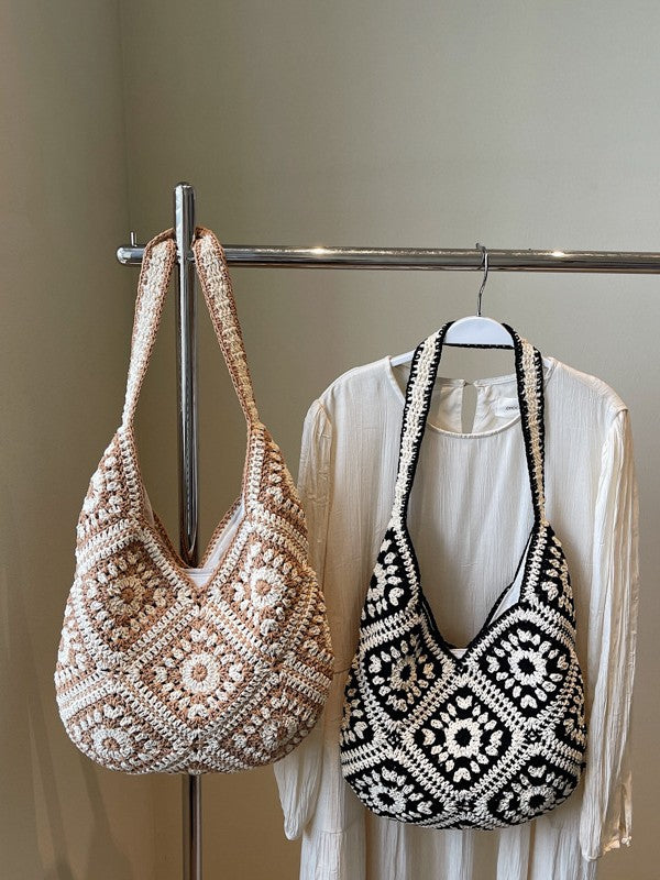 Women's Spring Cotton Braided Western Style Urban Shoulder Bags