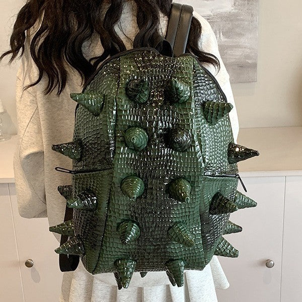 Women's & Men's Korean Chic Unique Funny Hedgehog Popular Leisure Backpack