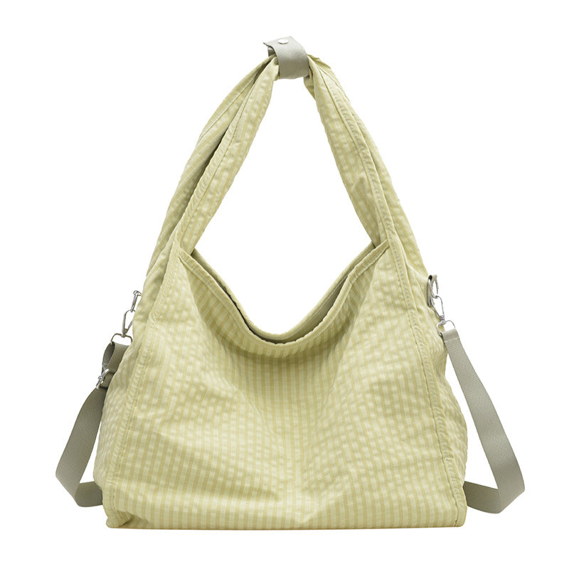 Women's Summer Canvas Korean Style Minority Simple Large Women's Shoulder Bag